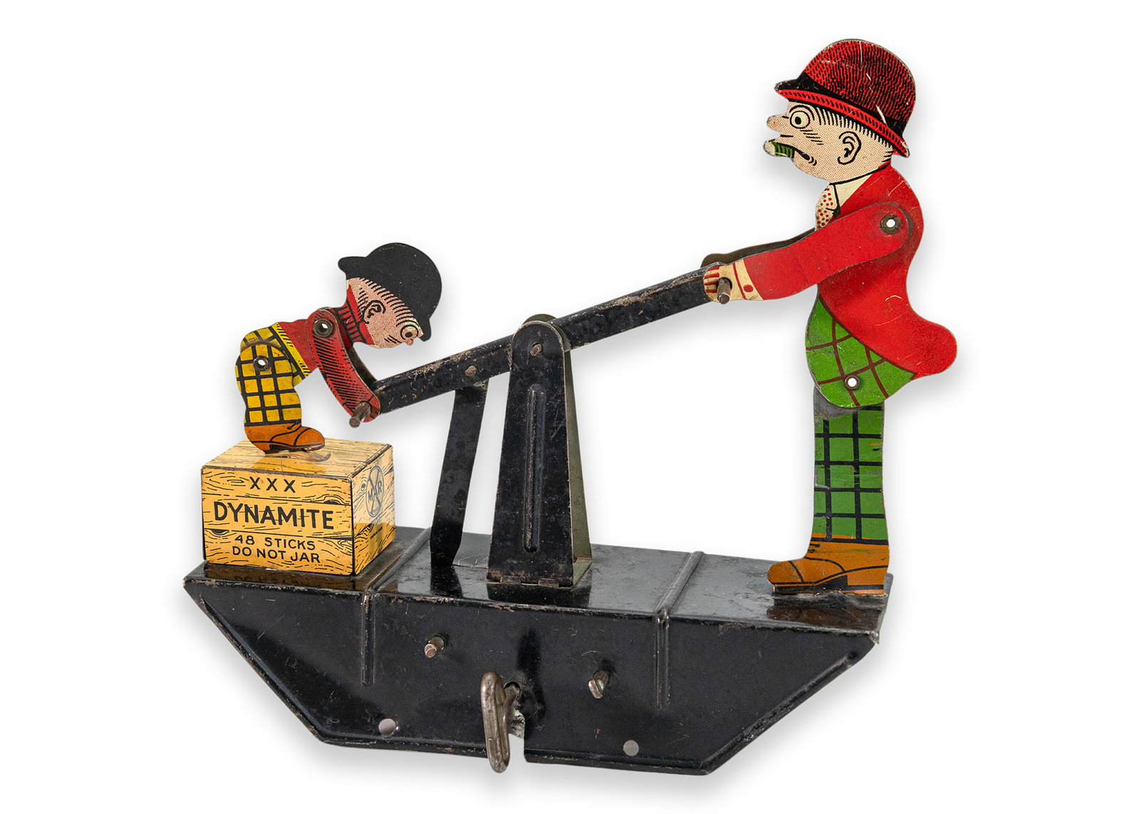 Louis Marx & Company Mullins & Kyo Windup Clockwork Antique Tinplate Toy New York 1930 (1 of 5)