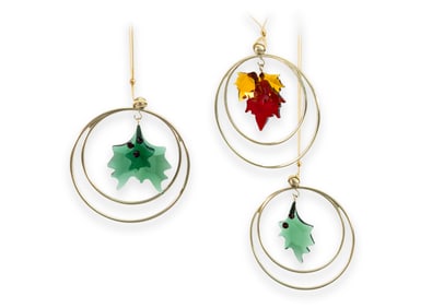 Swarovski Garden Tales Set VI Hanging Contemporary Crystal Glass Collectables