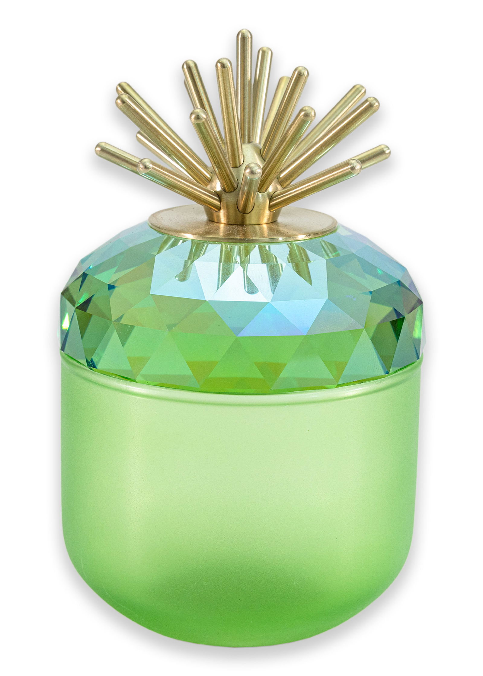 Swarovski Garden Tales Green Lidded Jar Contemporary Crystal Glass Collectables (1 of 5)