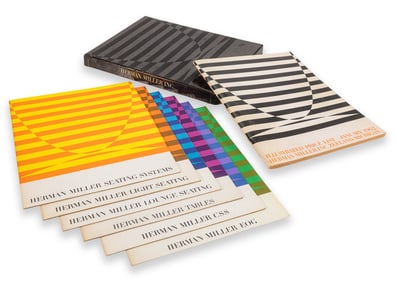 Herman Miller Inc. - Complete 1962 Catalog Set Designed by Tomoko Miho