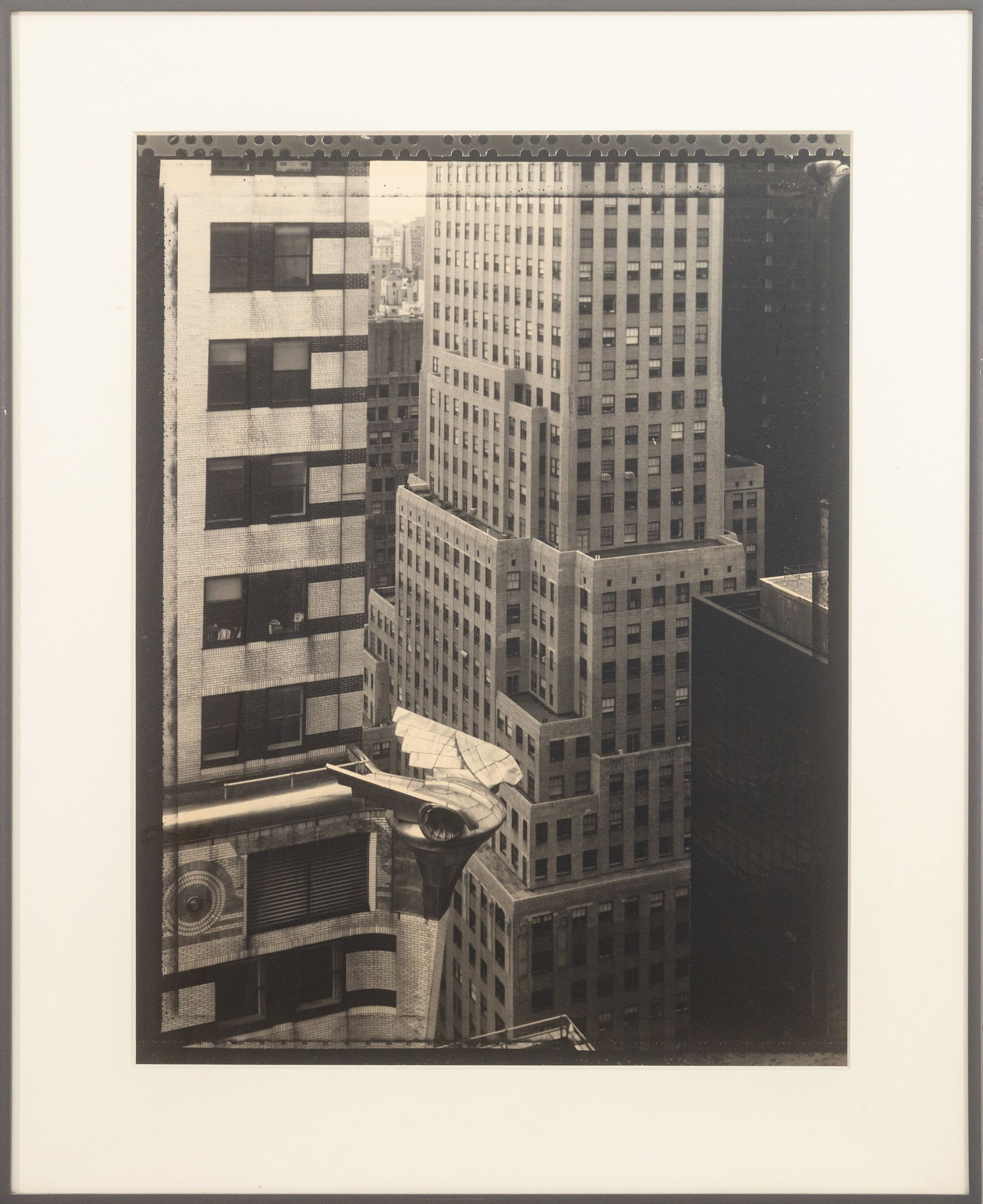 Tom Baril - Chrysler Building (Detail) #433, 1995 Signed Gelatin Silver Print 1/25 Photography (1 of 7)