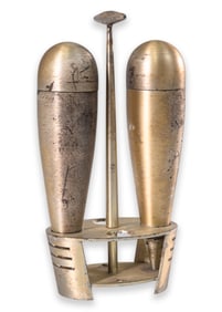 Massimo Iosa Ghini for Argenteria Merano Ogiva (Salt & Pepper) 1989 Design Gallery Milan