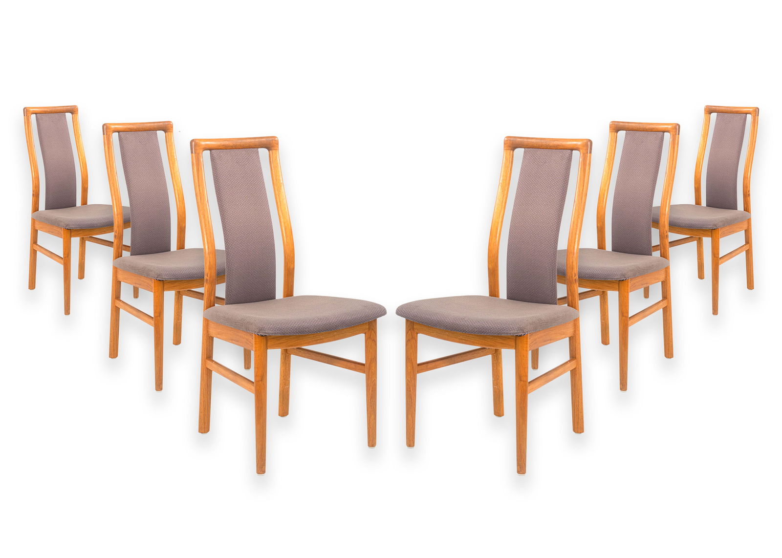 Kai Kristiansen for Schou Anderson Set of 6 Dining Chairs Vintage Danish Teak Mid Century Modern (1 of 12)