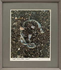 Todd Weinstein Prophet Dead Sea Israel 2013 Signed Contemporary Photography Framed