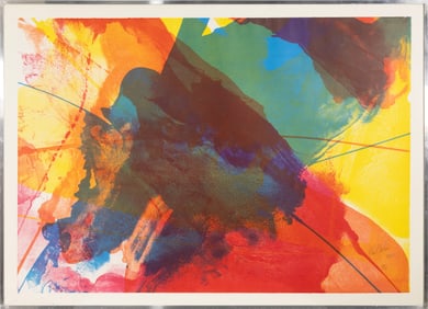 Paul Jenkins Spring (The Four Seasons) 1972 Signed Lithograph 48/75 Abstract Expressionism