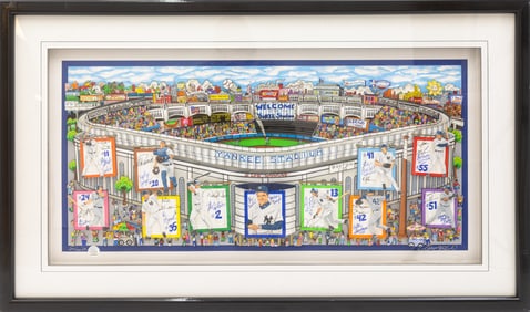 Charles Fazzino In a Yankee State of Mind 2005 Signed Three-Dimensional Lithograph