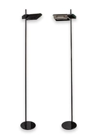 Italian Arteluce BIS A700 Pair of Adjustable Floor Lamps Contemporary Modern