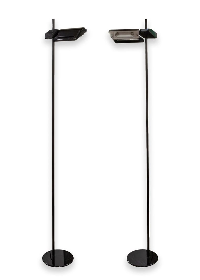 Italian Arteluce BIS A700 Pair of Adjustable Floor Lamps Contemporary Modern (1 of 7)