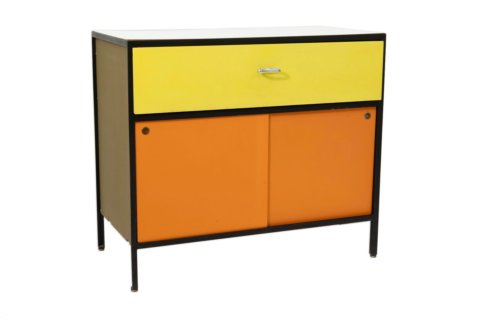 George Nelson & Associates for Herman Miller Model 4032 Steel Frame Cabinet 1950 (1 of 11)