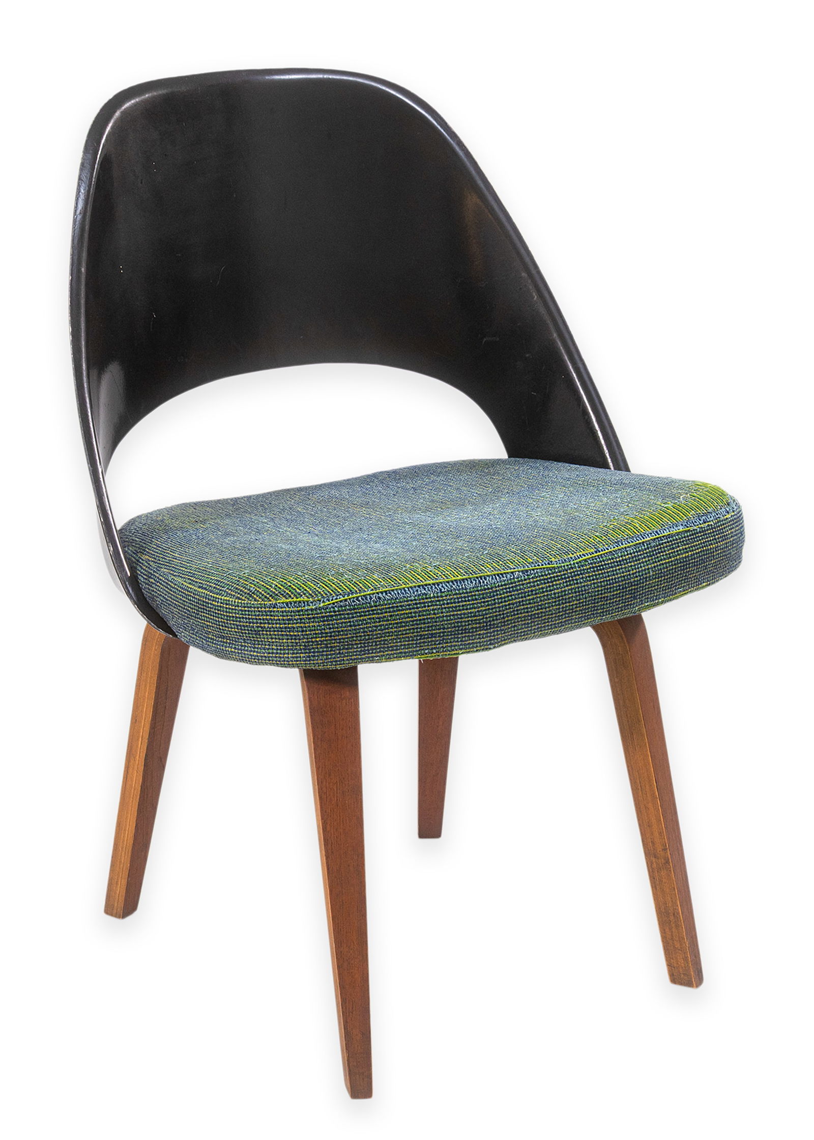 Eero Saarinen for Knoll Model 72 Side Chair (PLB) 1948 Original Knoll Upholstery & Label (1 of 11)
