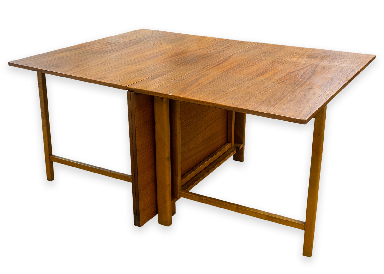 Karl Mathsson Marai Expandable Gate Leg Drop Leaf Teak Dining Table Mid-Century Modern (1 of 11)