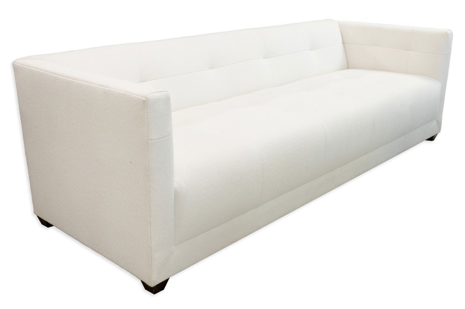 Thomas Pheasant Collection By Baker Contemporary White Upholstered Paris Sofa (1 of 8)