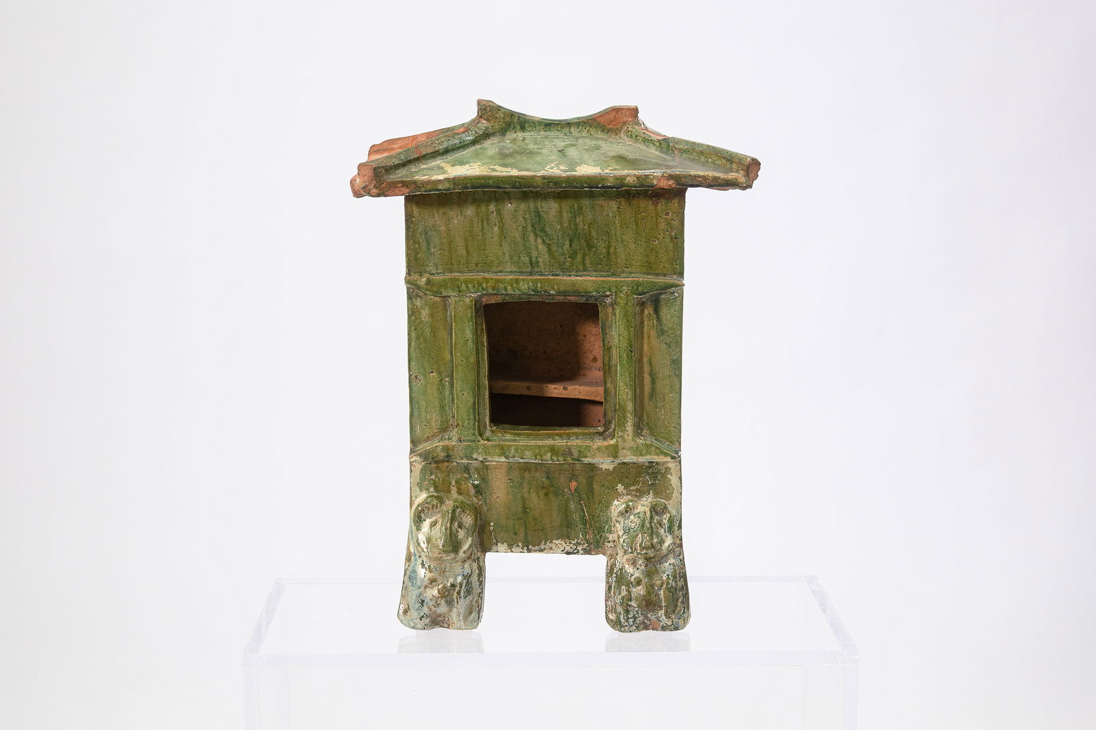 Han Dynasty Green Glazed House (Mingqi), Han Period, 220 CE - 2