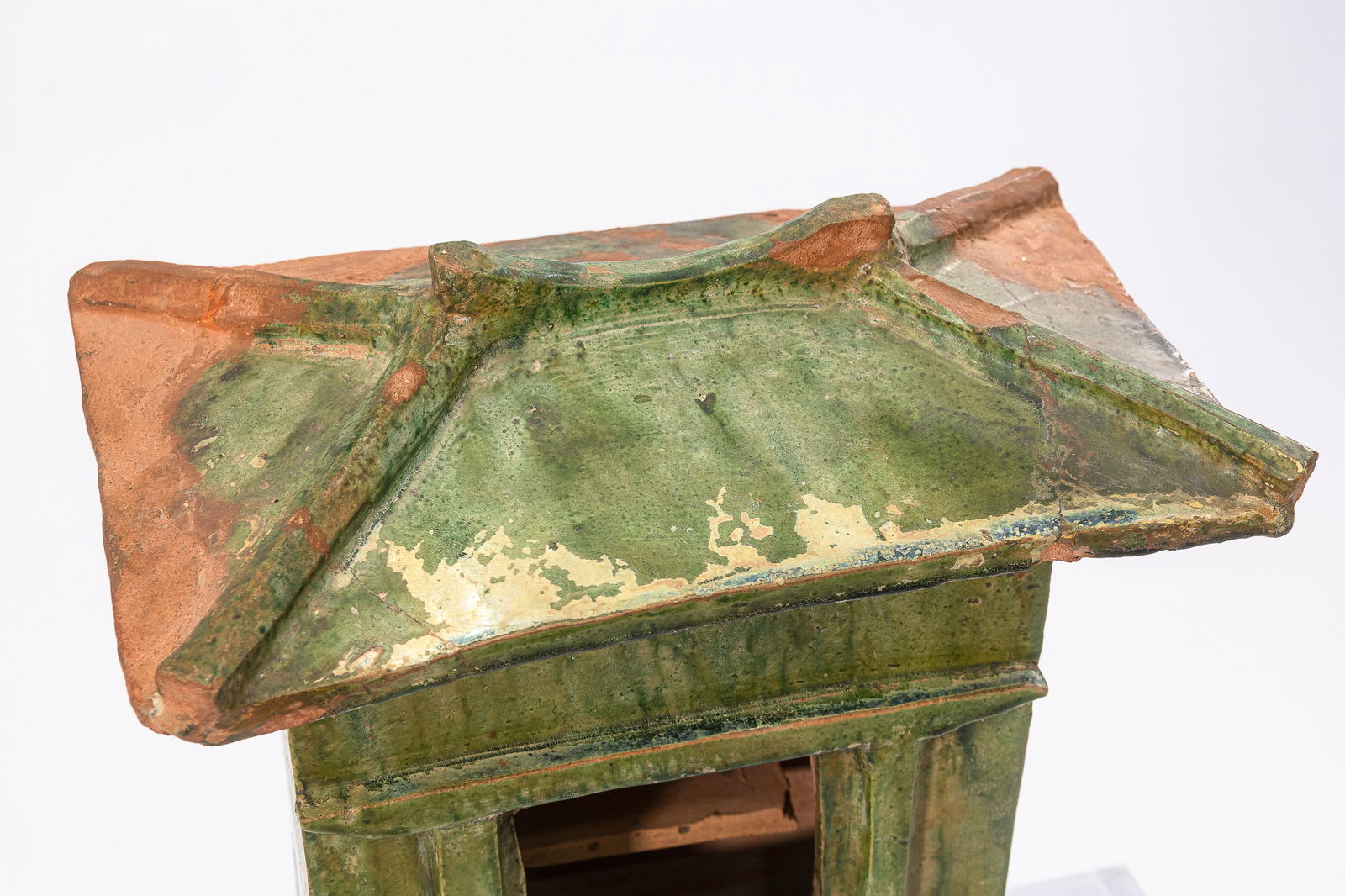 Han Dynasty Green Glazed House (Mingqi), Han Period, 220 CE - 3