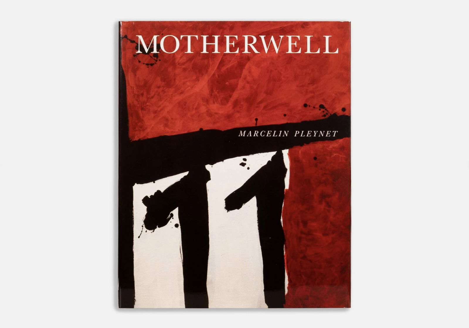 Robert Motherwell Marcelin Plynet Monograph with Original Collotype Print 1989 (1 of 7)