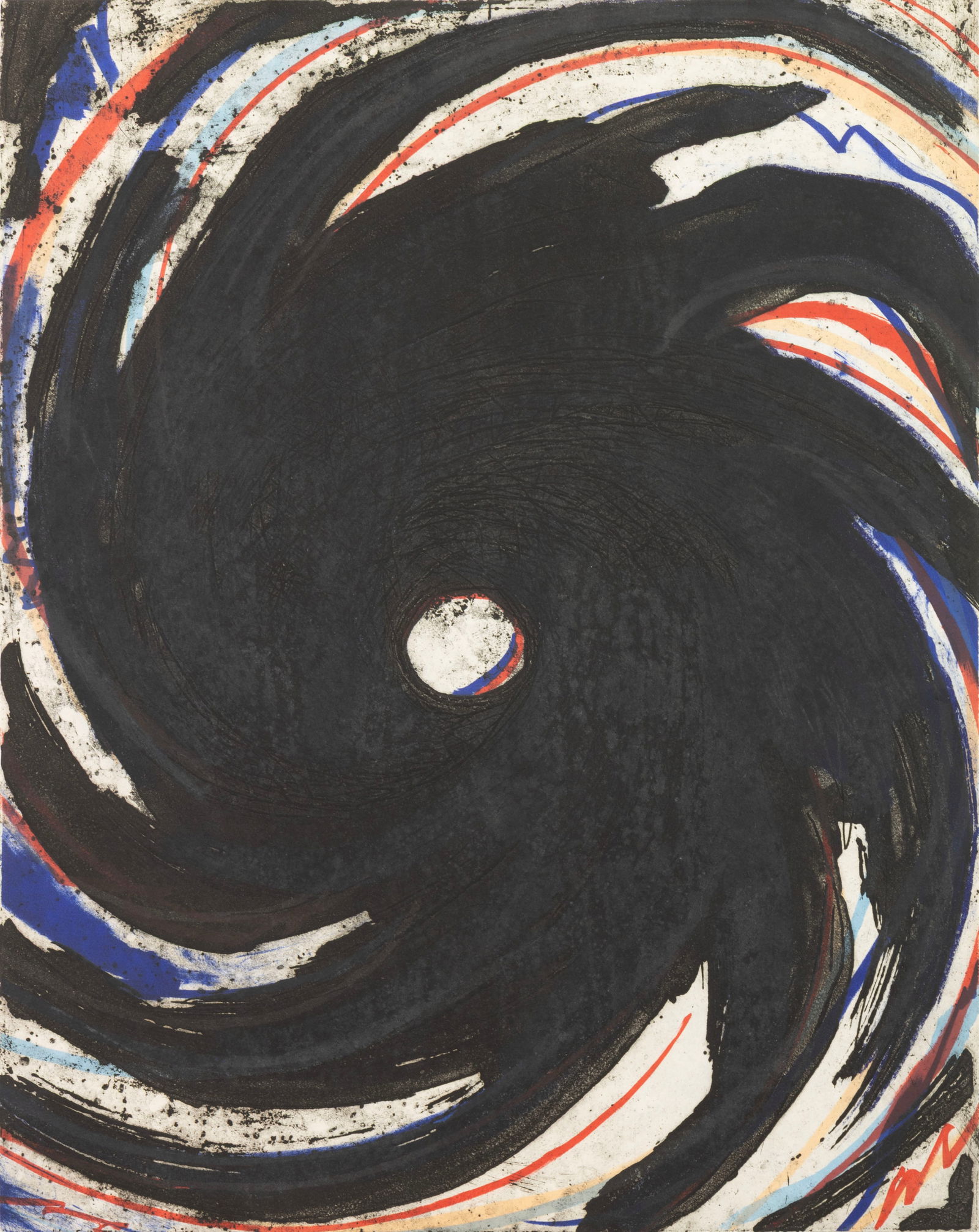 Jun Kaneko Untitled (The Cranbrook Anniversary Suite) 1982 Signed Lithograph Intaglio 13/50 (1 of 7)