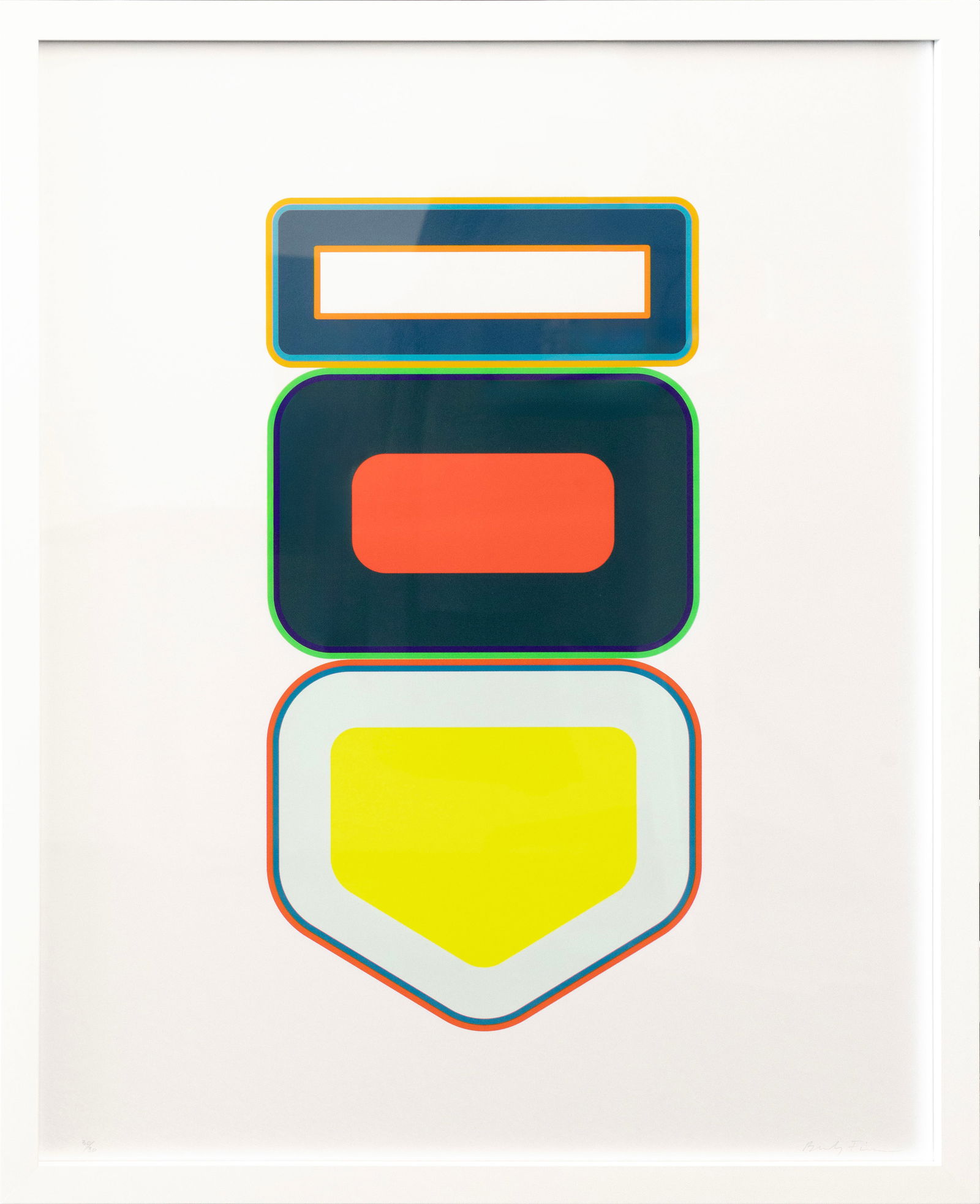 Beverly Fishman, Untitled (Antipsychotic, Sleepiness, Pain), 2022 Signed Serigraph on Paper 30/30 (1 of 6)