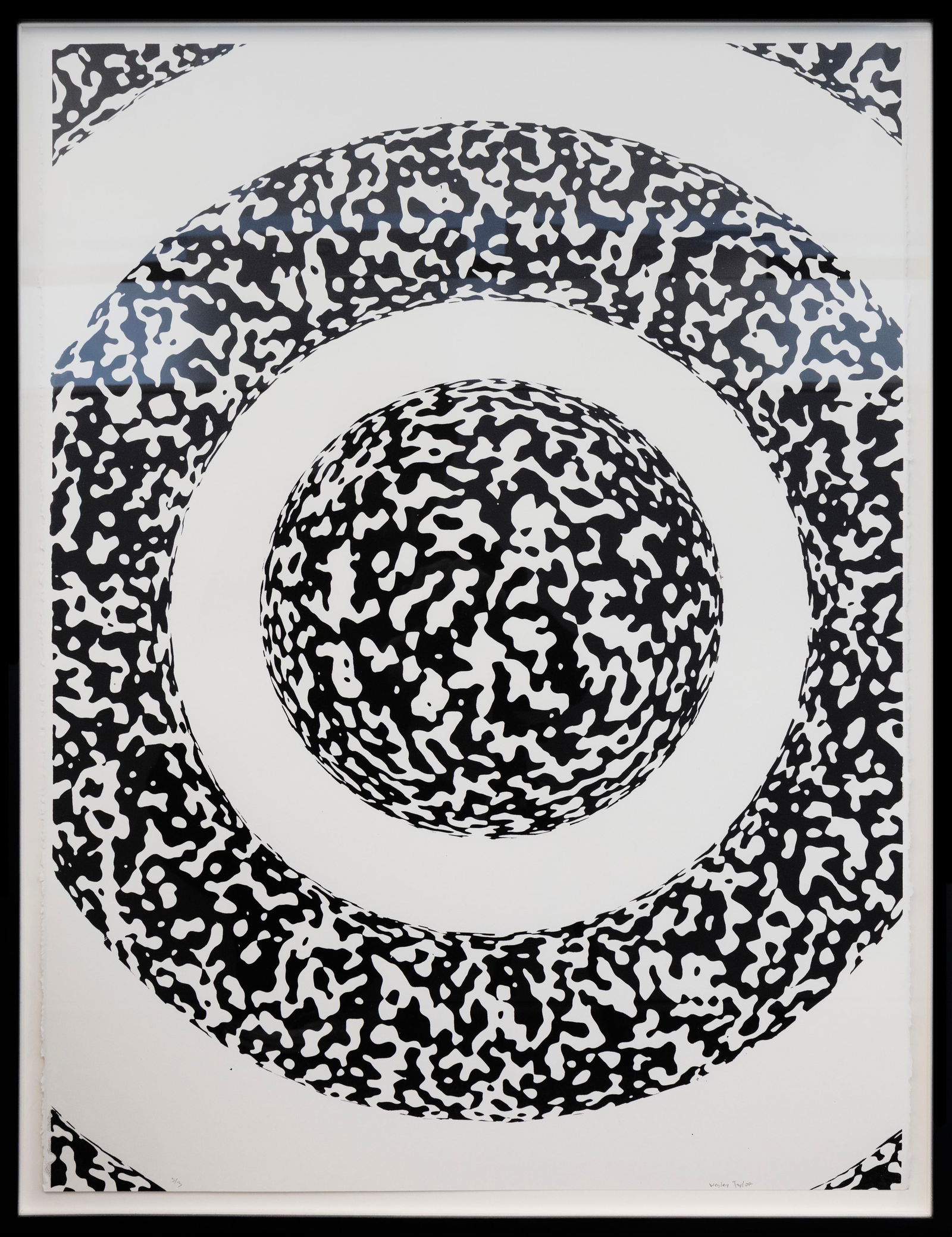 Wesley Taylor, Untitled, 2016, Signed Screenprint on American Masters Paper 3/3 (1 of 4)