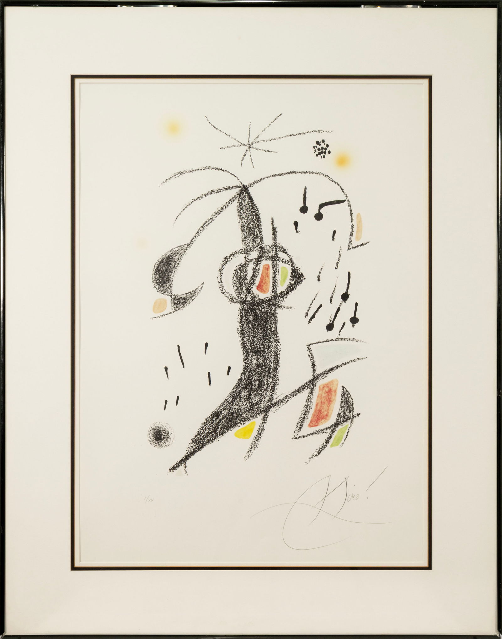 Joan Miro Maravillas con variaciones acrósticas en el Jardín de Miro (M. 1071) 1975 Lithograph (1 of 8)
