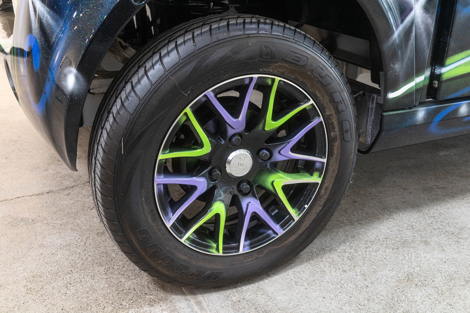 Kenny Scharf - Custom Painted GEM E4 Golf Cart, Contemporary Street Art Collectable Vehicle - 11