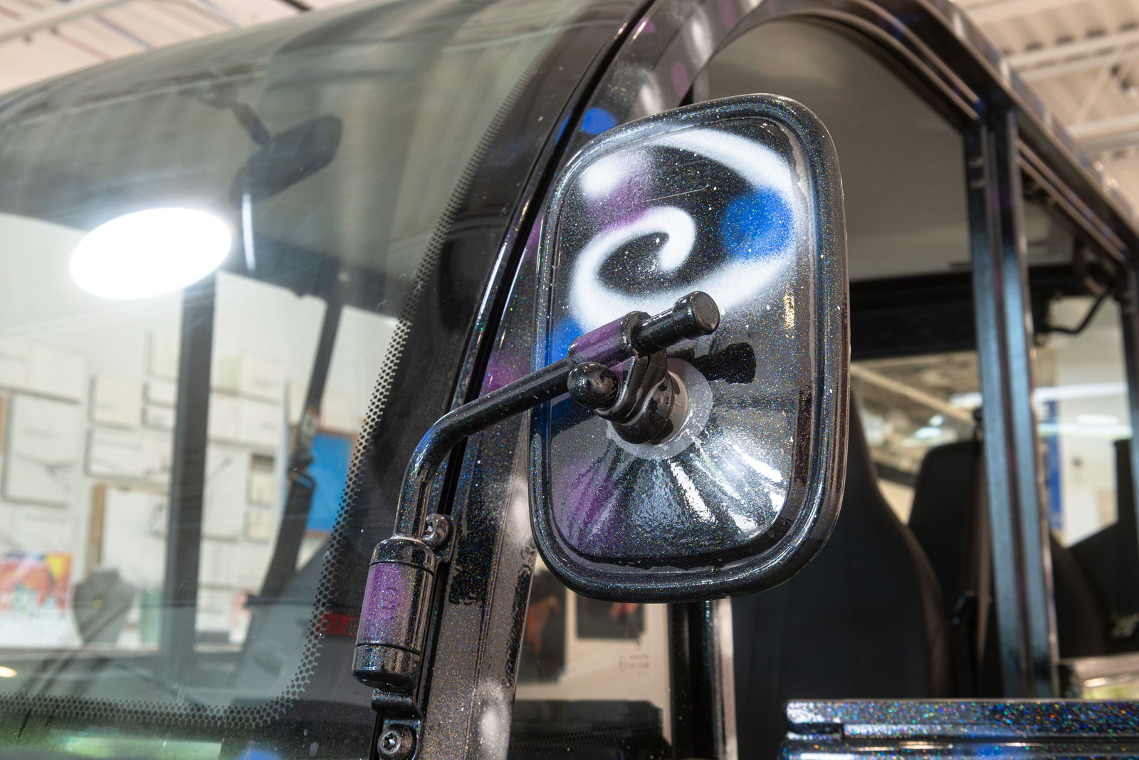 Kenny Scharf - Custom Painted GEM E4 Golf Cart, Contemporary Street Art Collectable Vehicle - 12