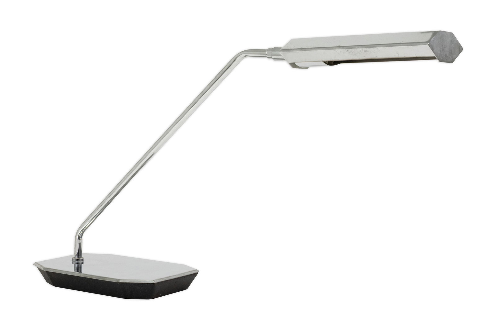 Koch & Lowy - Chrome Adjustable Desk Lamp Mid-Century Modern Lighting (1 of 5)
