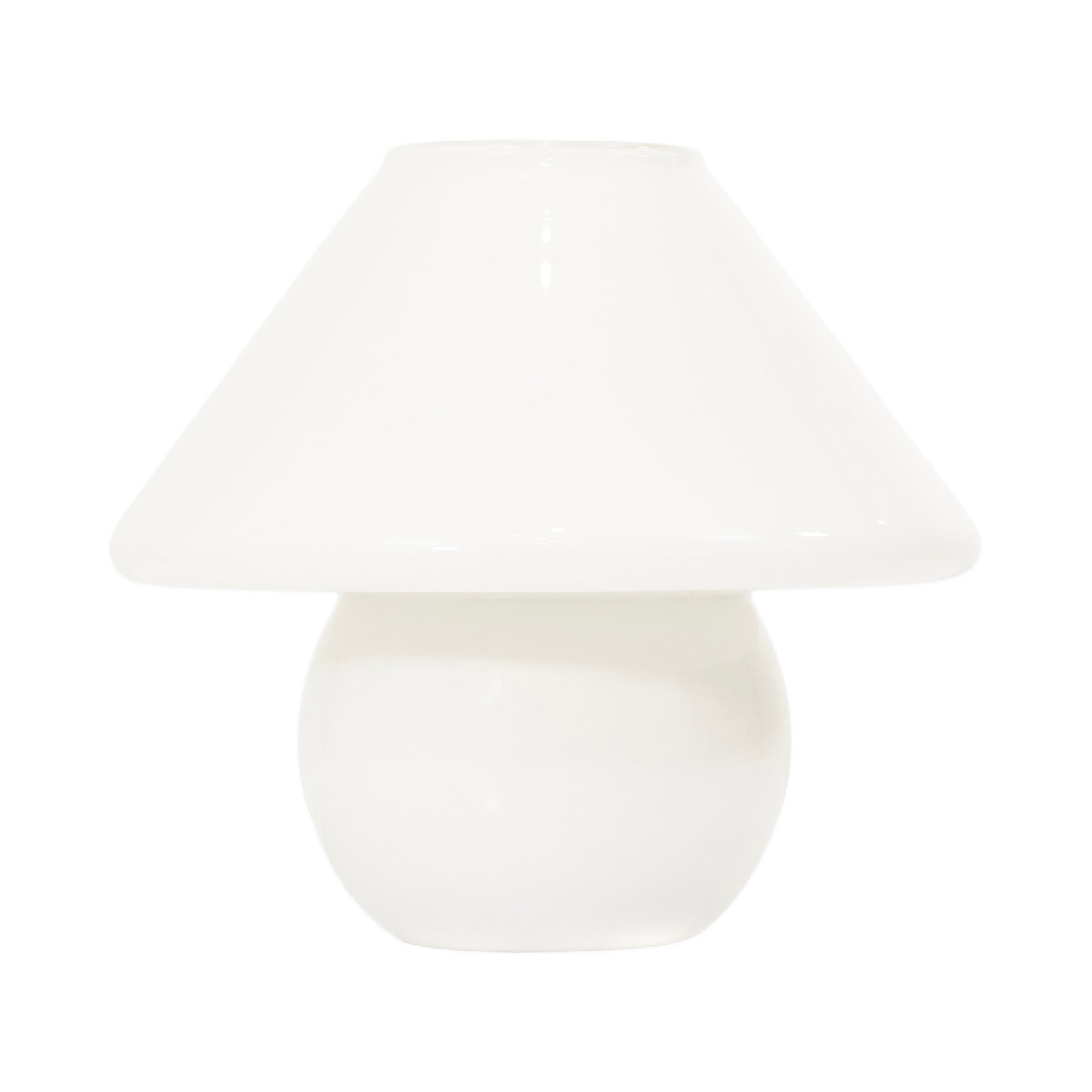Murano Glass Mushroom Table Lamp, c. 1970s Modern Space Age Italian Lighting (1 of 3)