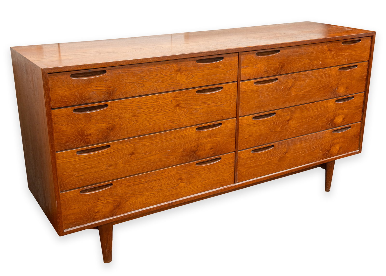 Ib Kofod Larsen for J Clausen & Son Brande Mobelfabrik Danish Teak Wood Lowboy (1 of 6)
