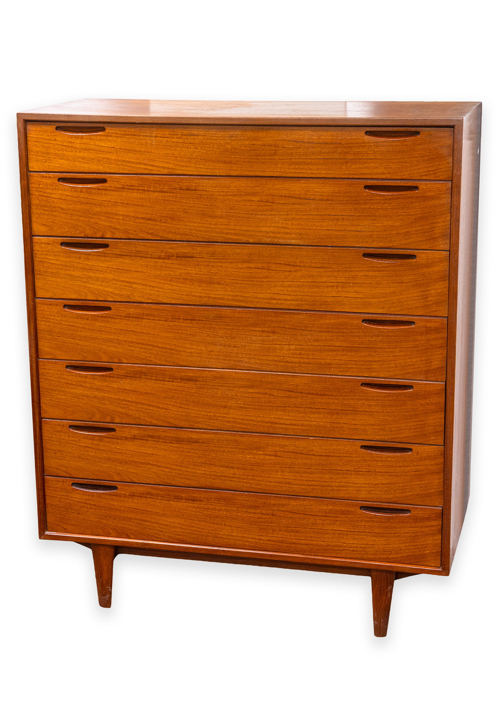 Ib Kofod Larsen for J Clausen & Son Brande Mobelfabrik Danish Teak Wood Highboy (1 of 6)