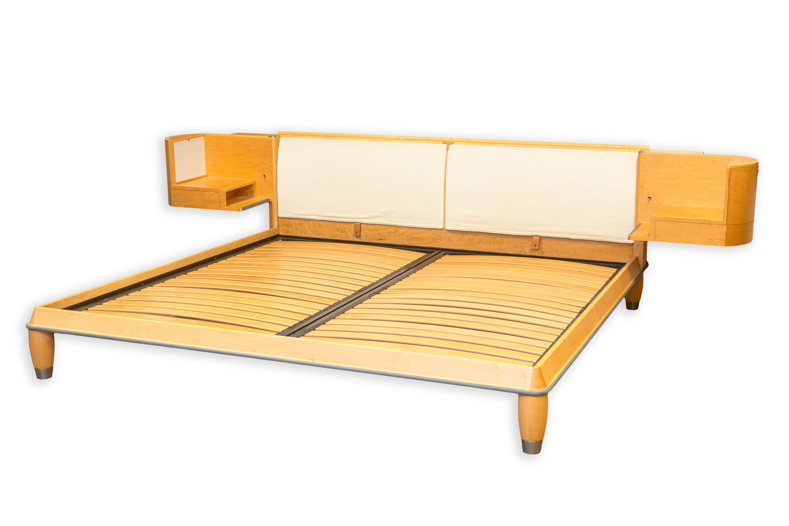 Chi Wing Lo for Giorgetti - Eon Platform Bed (Queen) Contemporary Italian Modern Furniture c. 2000s (1 of 10)