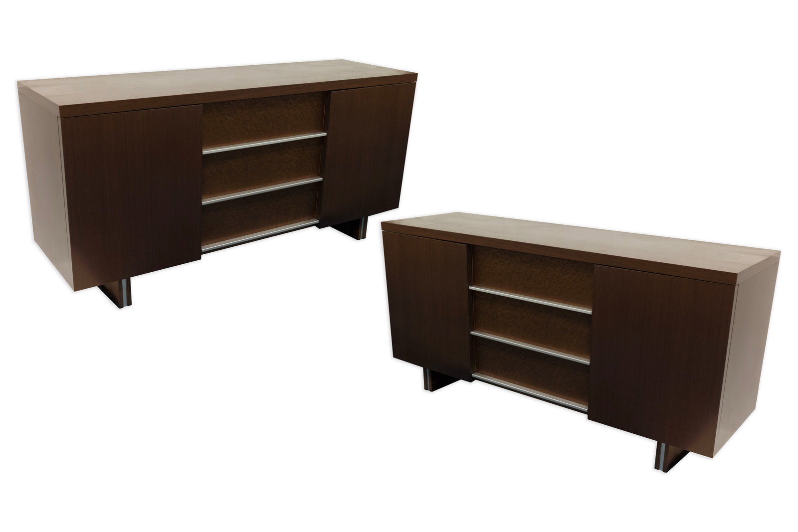 Excelsior Designs - Pair Of Credenzas With Drawers Made In Italy Contemporary Furniture (1 of 7)