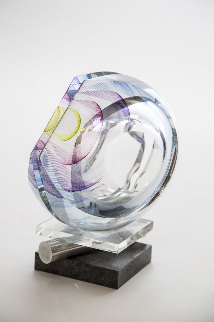Michael David and Kit Karbler Studio Glass Sculpture (1 of 1)