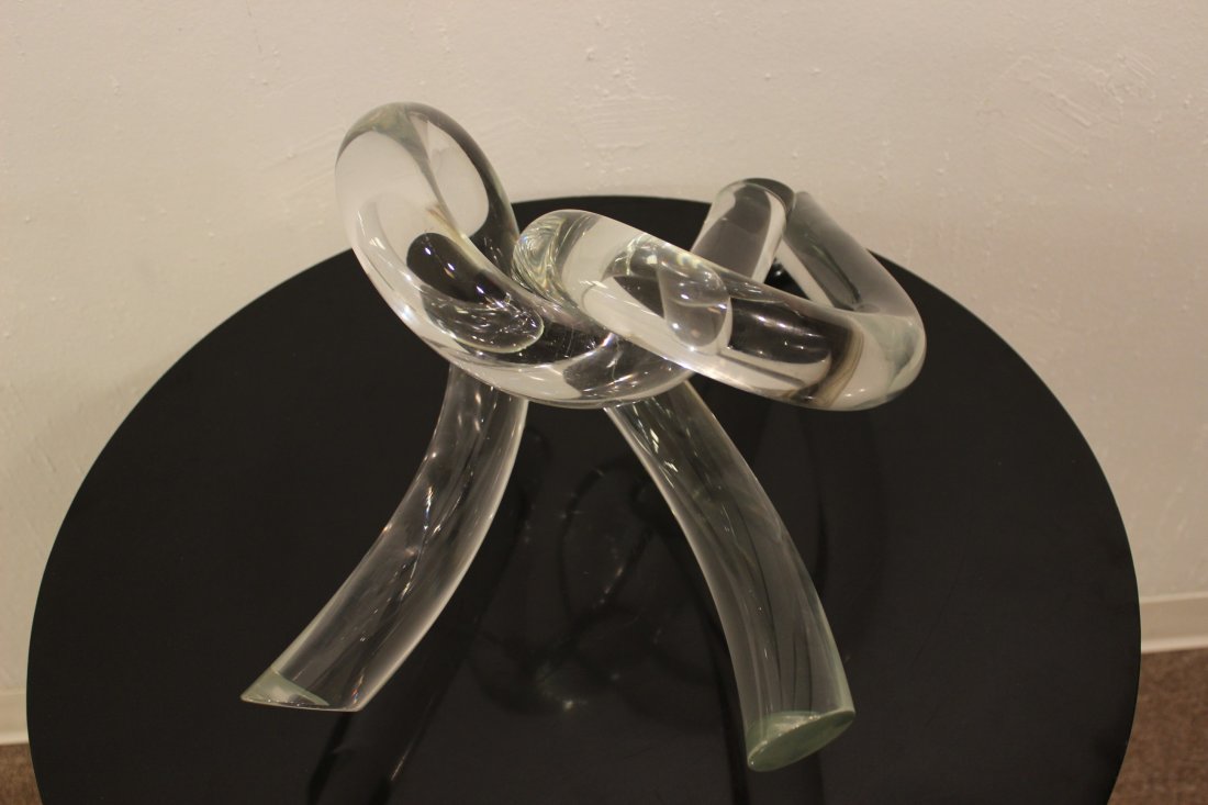 Glass Interlocking Knot by Livio Seguso (1 of 9)