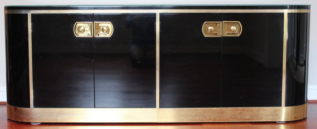 Mastercraft Brass Asian Credenza (1 of 9)
