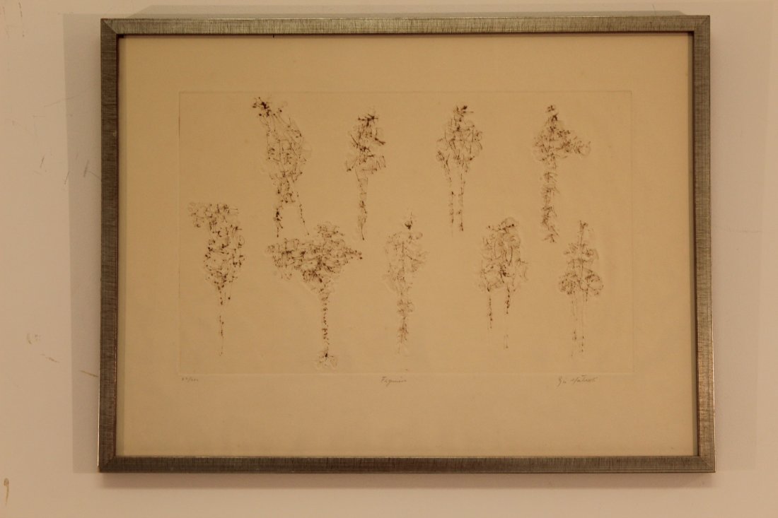 Ezio Martinelli signed (1913-1980) Figurines Embossed (1 of 6)