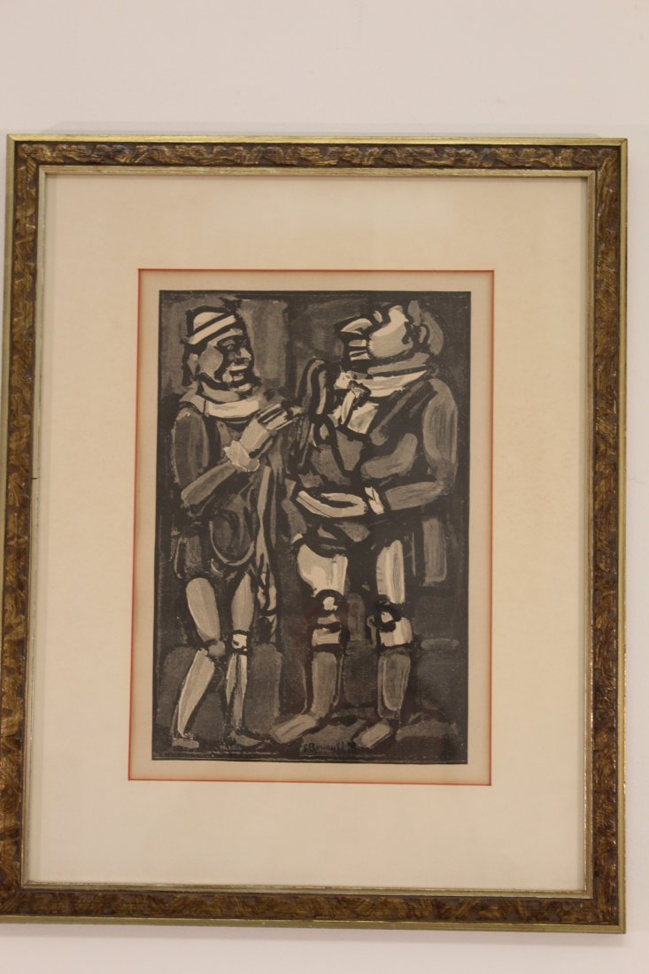 Georges Rouault (1871-1958) unsigned lithograph 1952 (1 of 5)
