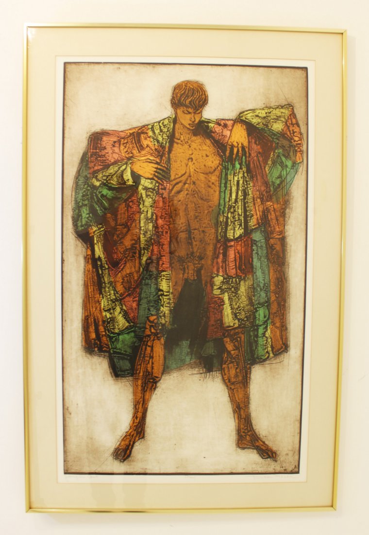 Dean Jackson Meeker Signed Joseph's Coat Etching (1 of 10)