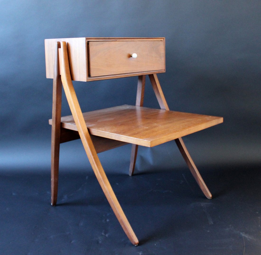 Drexel Declaration Swag Leg Side End Table (1 of 6)