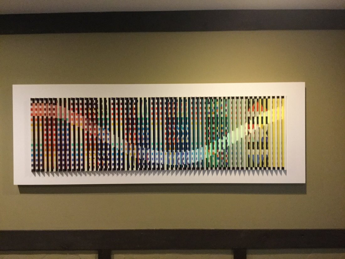 Yaakov Agam Rainbow Rhythm 1995 Large Sculpture (1 of 7)