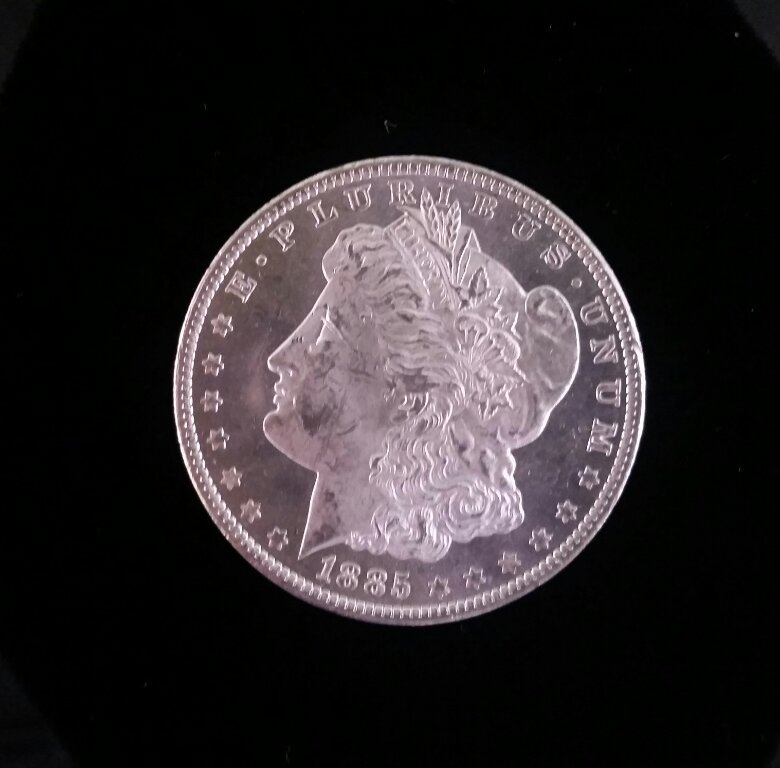 1885-O Morgan Silver Dollar (1 of 2)