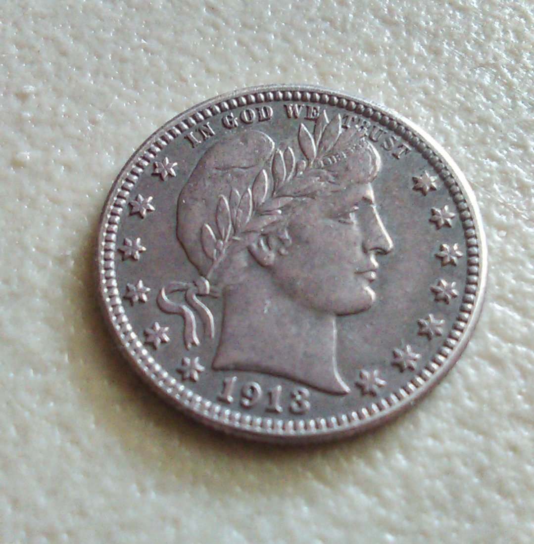 1913-D Barber Quarter (1 of 2)