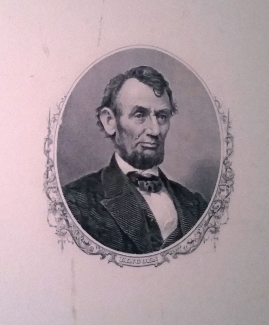 Abraham Lincoln Engraving (1 of 3)