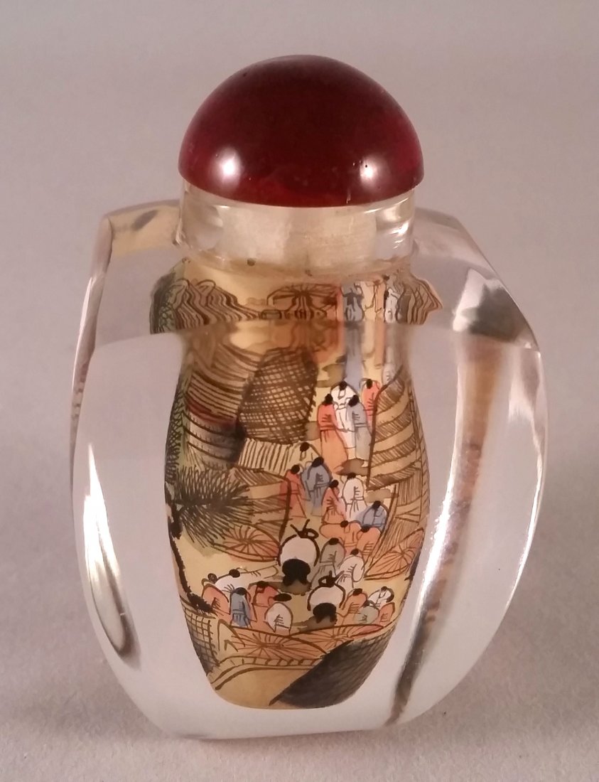 Exquisite Hand Painted inside Snuff Bottle (1 of 4)