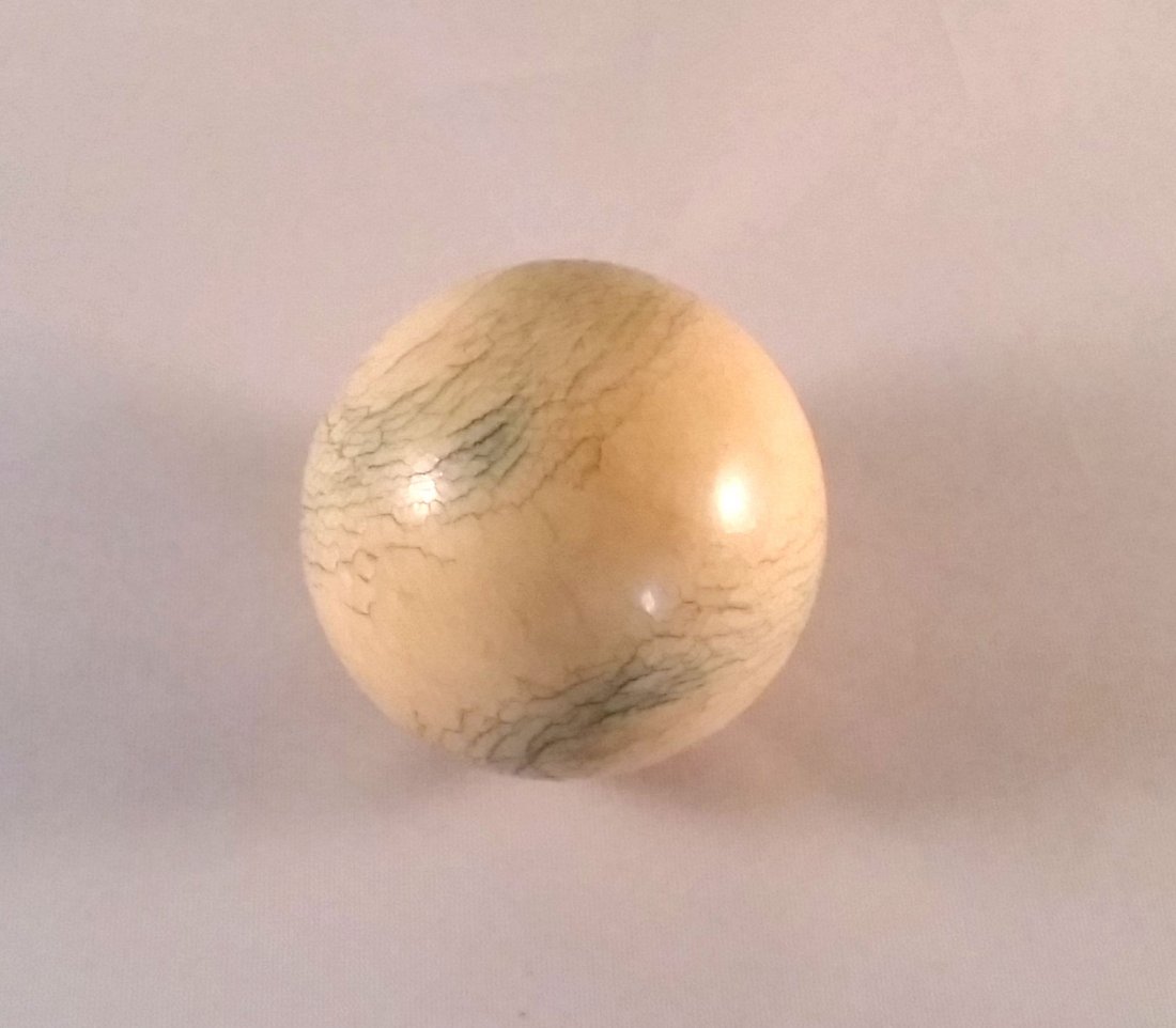 Ivory Pool Ball (1 of 3)
