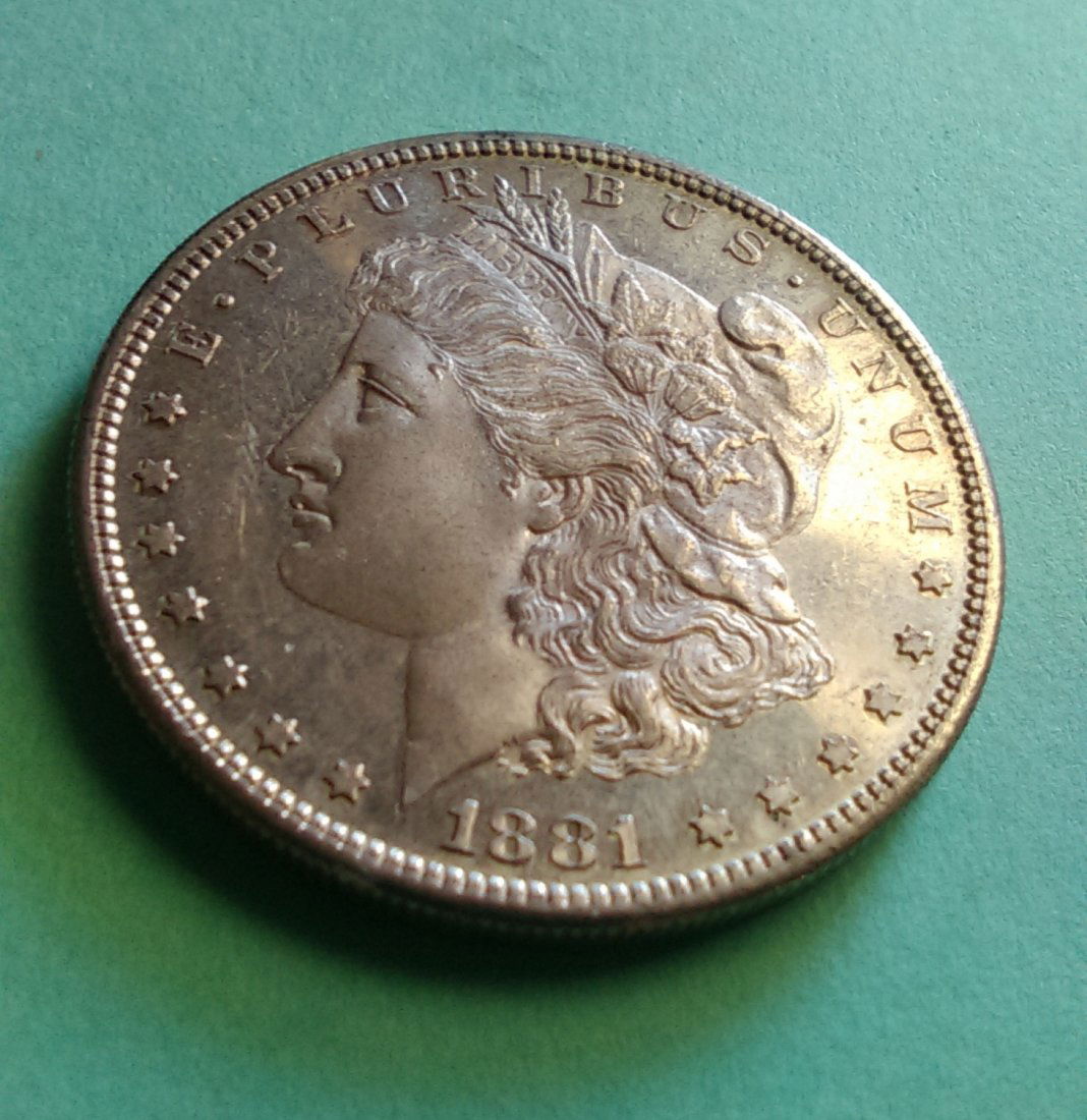1881-S Morgan Silver Dollar (1 of 2)