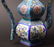 Pr. Chinese Qing enamel over silver tea pots - 4