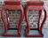 Pr. Chinese cinnabar stands