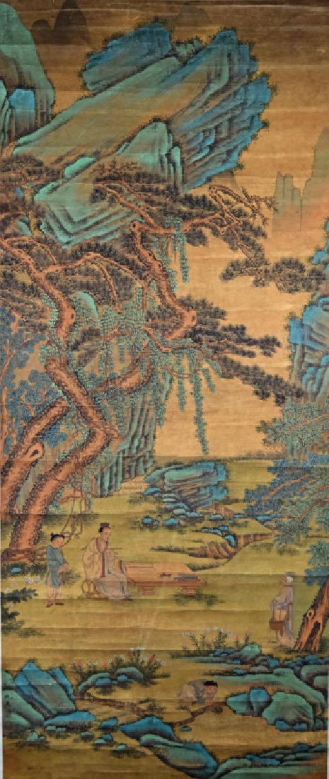 Chinese watercolor paint scroll (1 of 5)