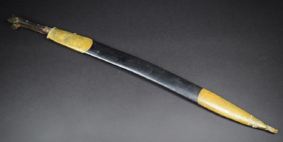 Dated 19th C. Turkish Ottoman Empire Yataghan (1 of 7)