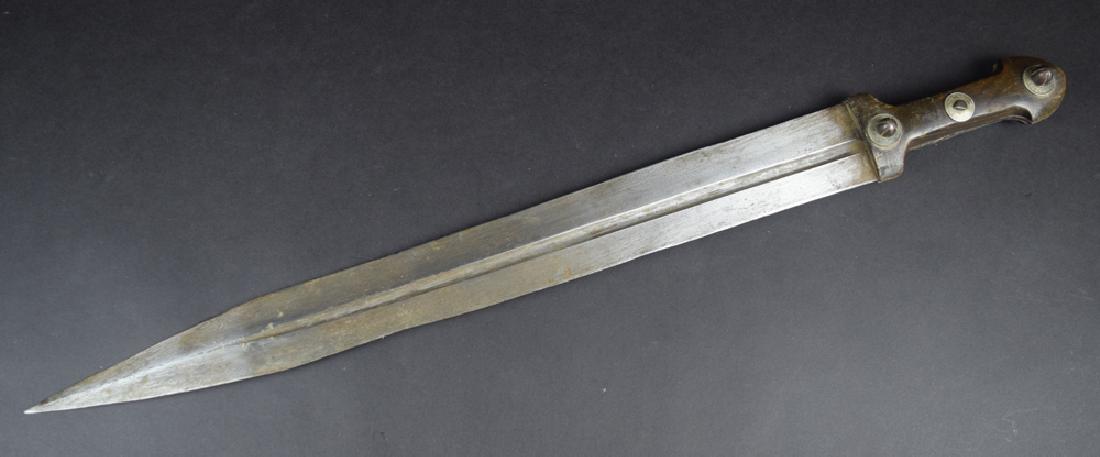 19th Century Turkish / South Caucasian Long Kinjal (1 of 5)